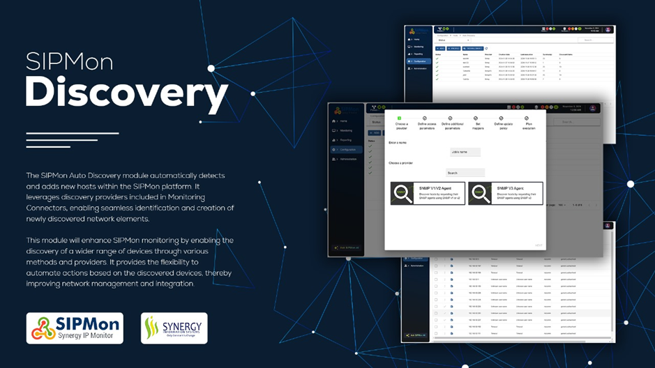 SIPMon Auto Discovery